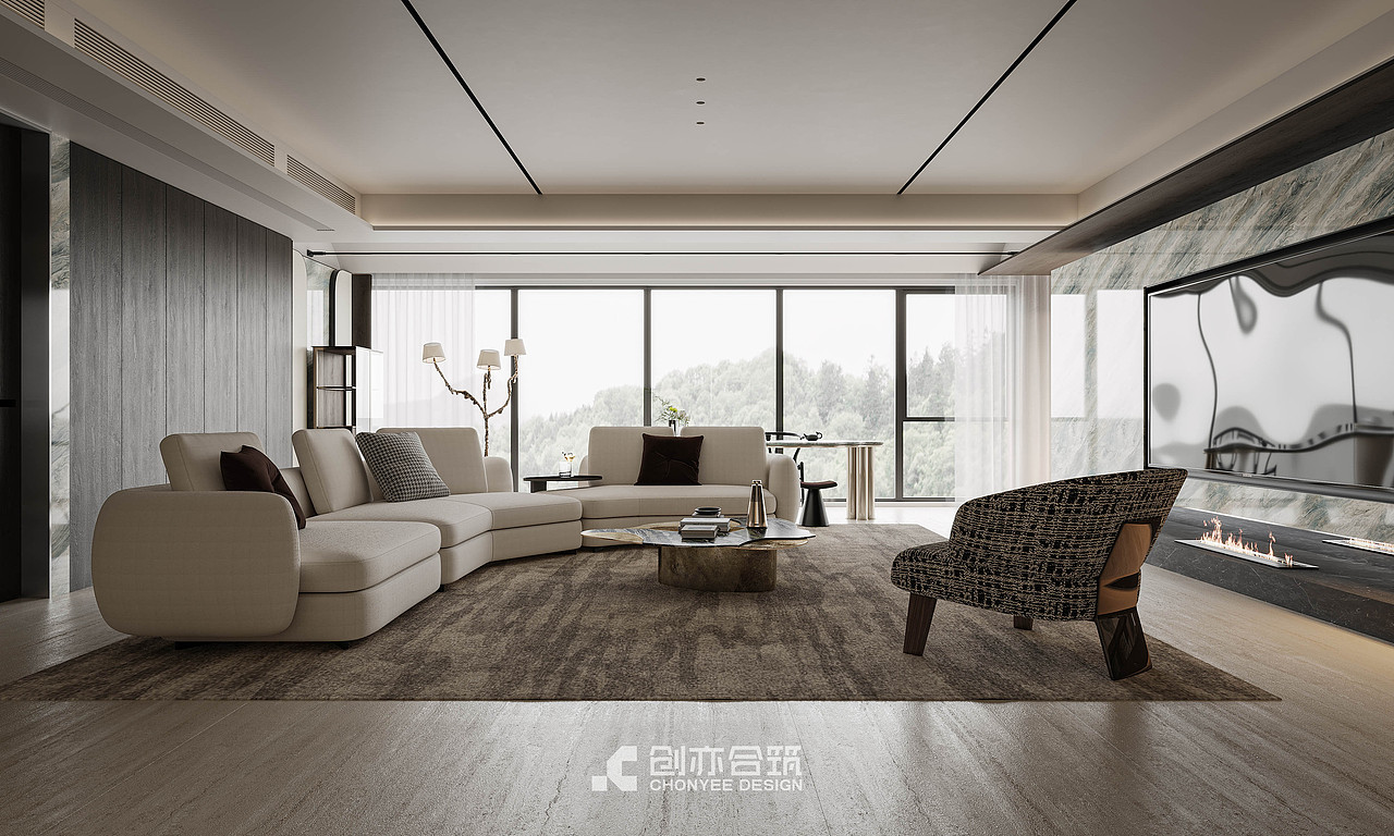 创亦合筑CHONYEE DESIGN｜长沙·凤起麓鸣 245平
