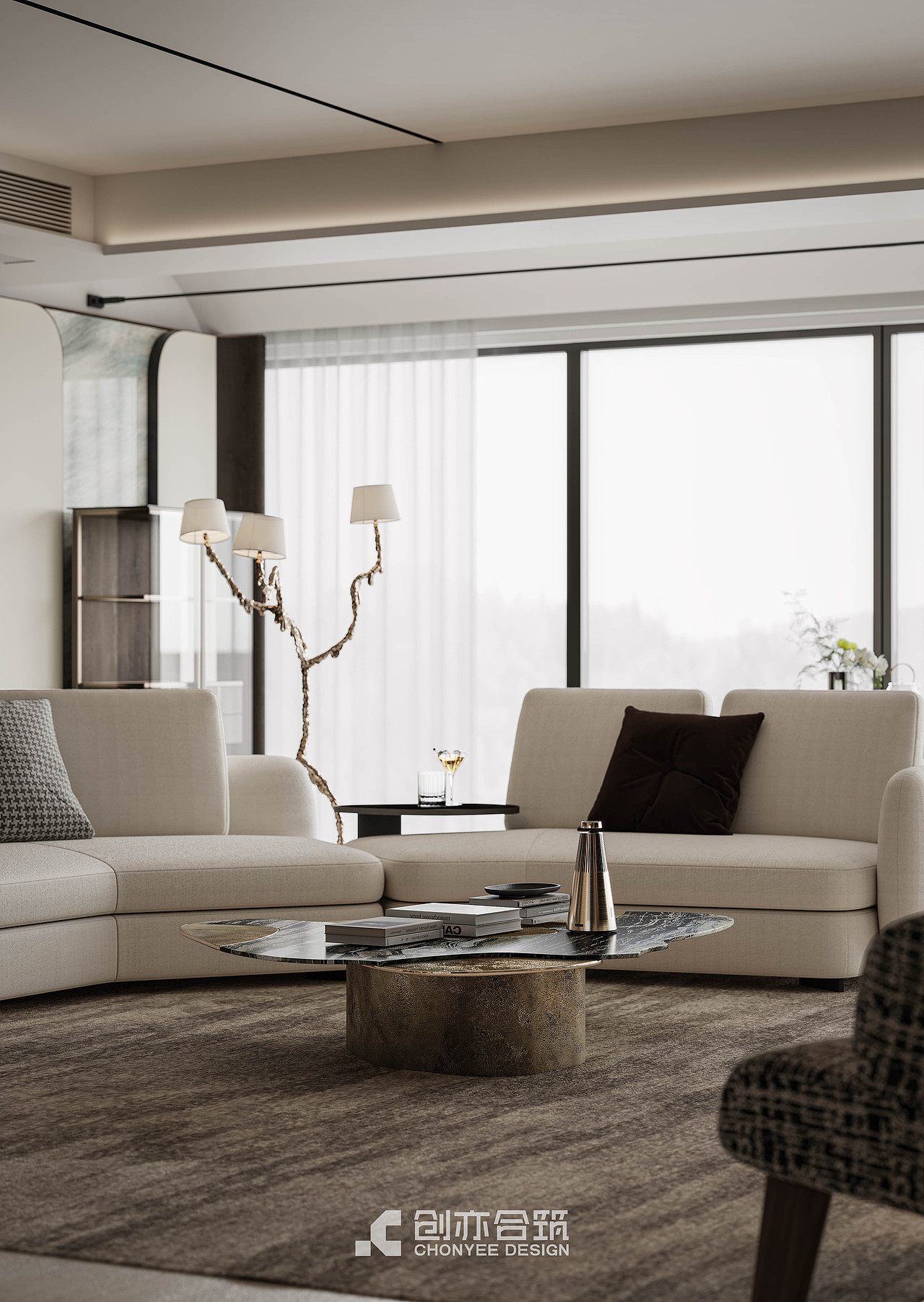 创亦合筑CHONYEE DESIGN｜长沙·凤起麓鸣 245平