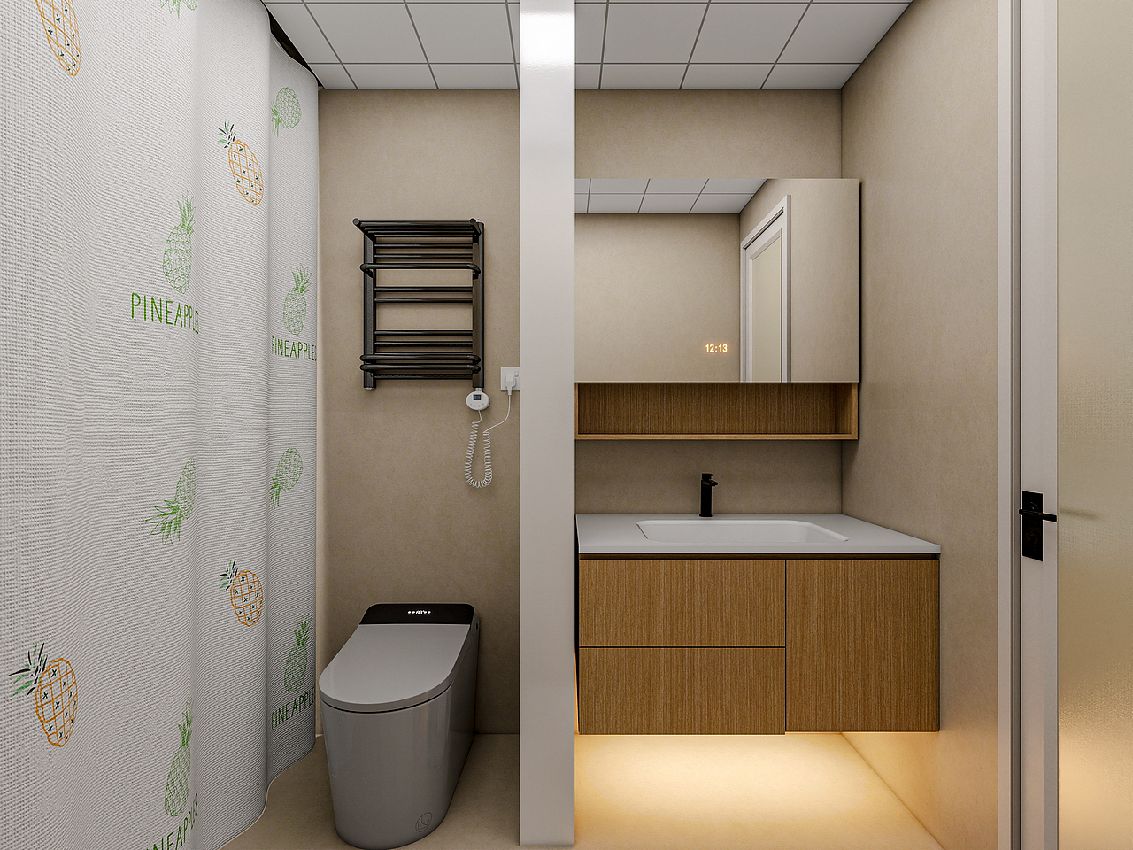 四川成都川农教师公寓（123平方现代原木三居室）（图ZMzk5MzI5Njk2） - 家装设计 - 站酷设计师设计师成爽原创素材 - 站酷ZCOOL