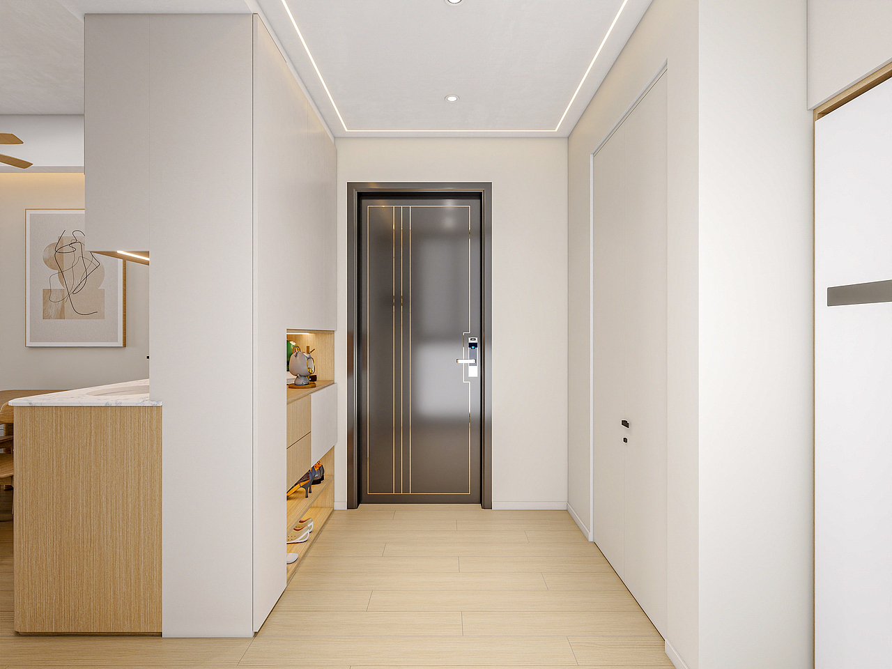 四川成都川农教师公寓（123平方现代原木三居室）（图ZMzk5MzI5NjI4） - 家装设计 - 站酷设计师设计师成爽原创素材 - 站酷ZCOOL