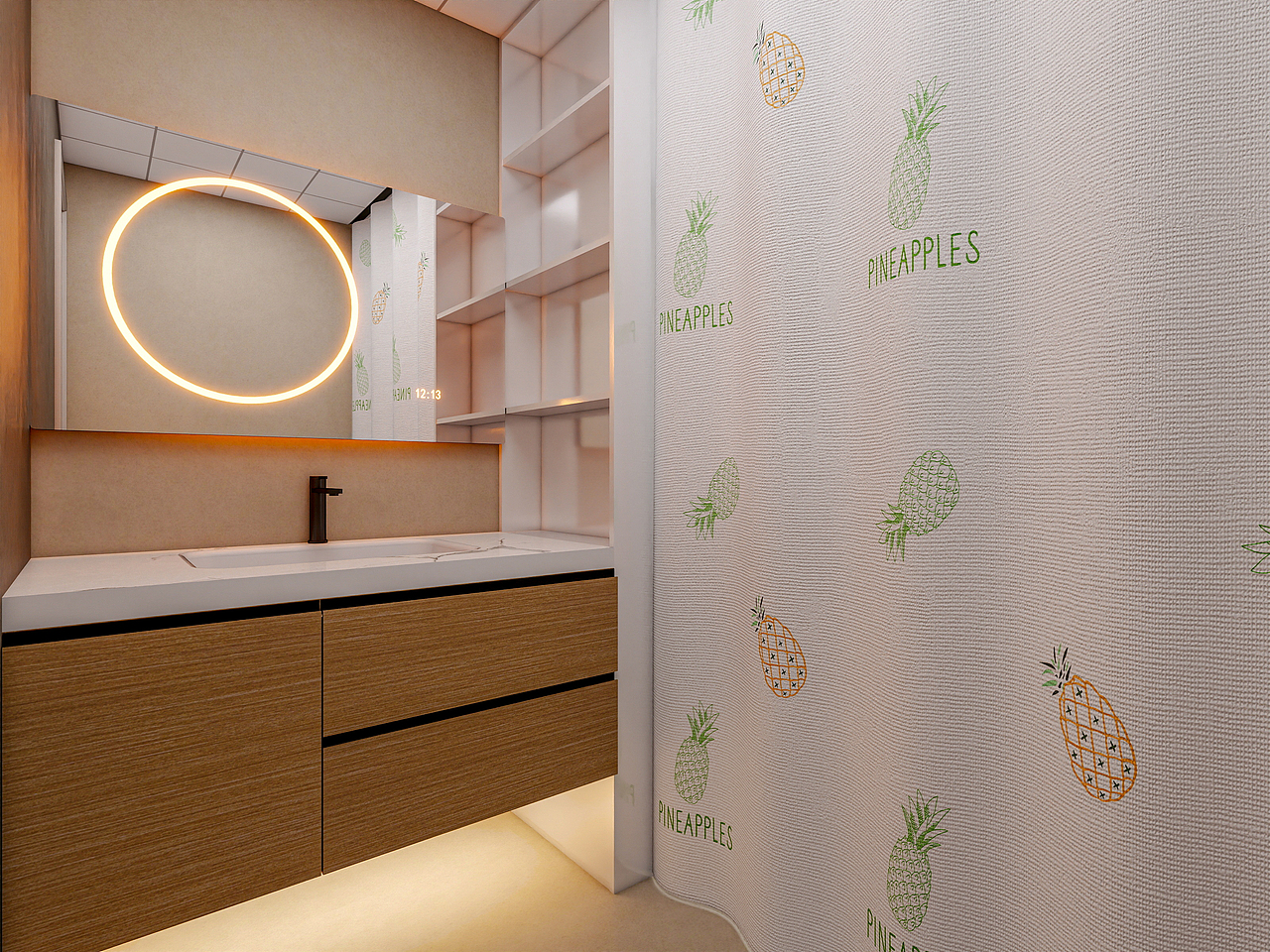 四川成都川农教师公寓（123平方现代原木三居室）（图ZMzk5MzI5NzQ0） - 家装设计 - 站酷设计师设计师成爽原创素材 - 站酷ZCOOL