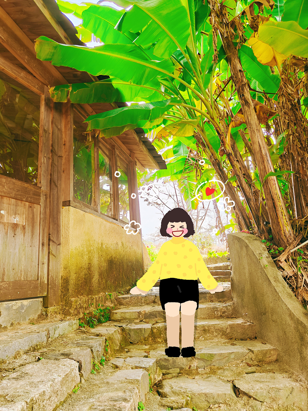涂鸦 | 四坪村游记（图ZMzk5MzMxNTY4） - 创作习作 - 站酷设计师她这样多久了原创素材 - 站酷ZCOOL