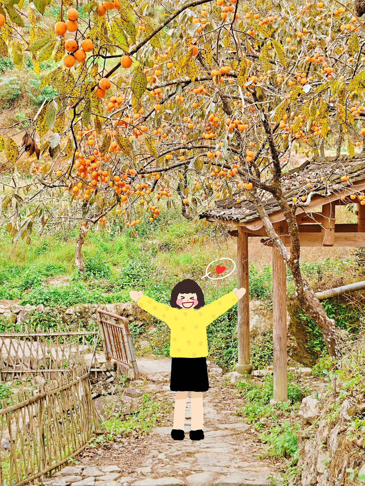 涂鸦 | 四坪村游记（图ZMzk5MzMxNTcy） - 创作习作 - 站酷设计师她这样多久了原创素材 - 站酷ZCOOL