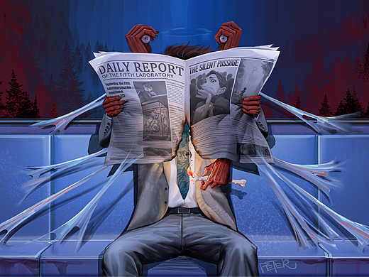 实验体503 看报人李先生