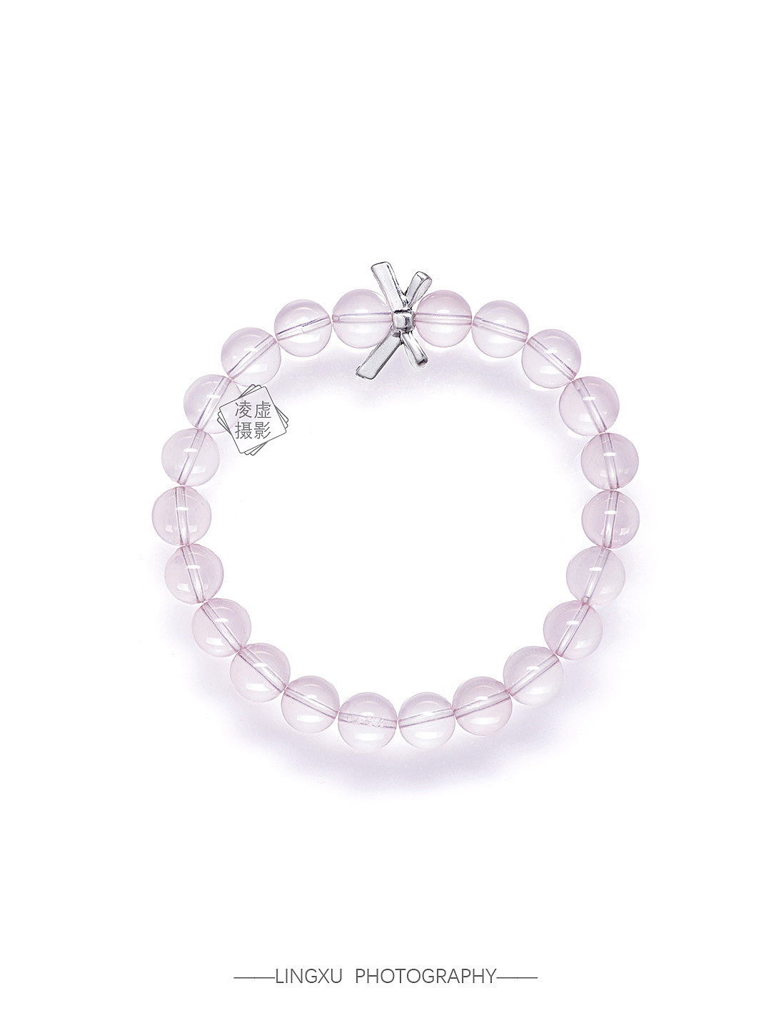 水晶手串白底图