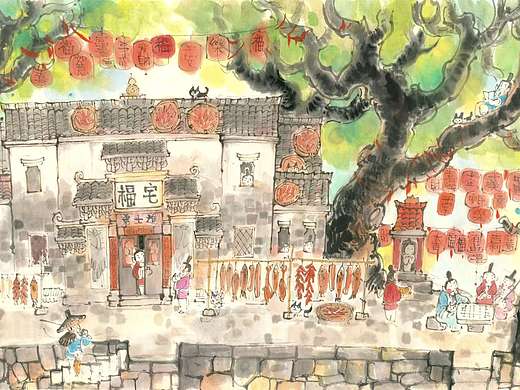 一些写意国画小品