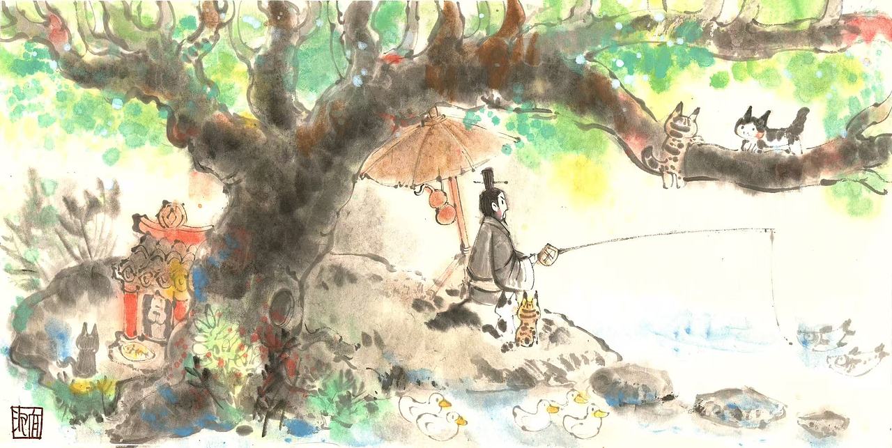 一些写意国画小品