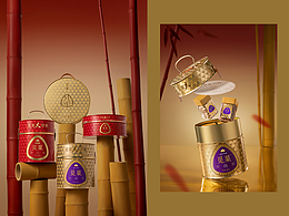 觅菓竹韵坚果礼盒摄影✖️有食｜新中式年货礼盒