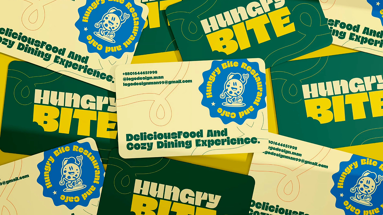 餐饮品牌设计 | —— Hungry Bite