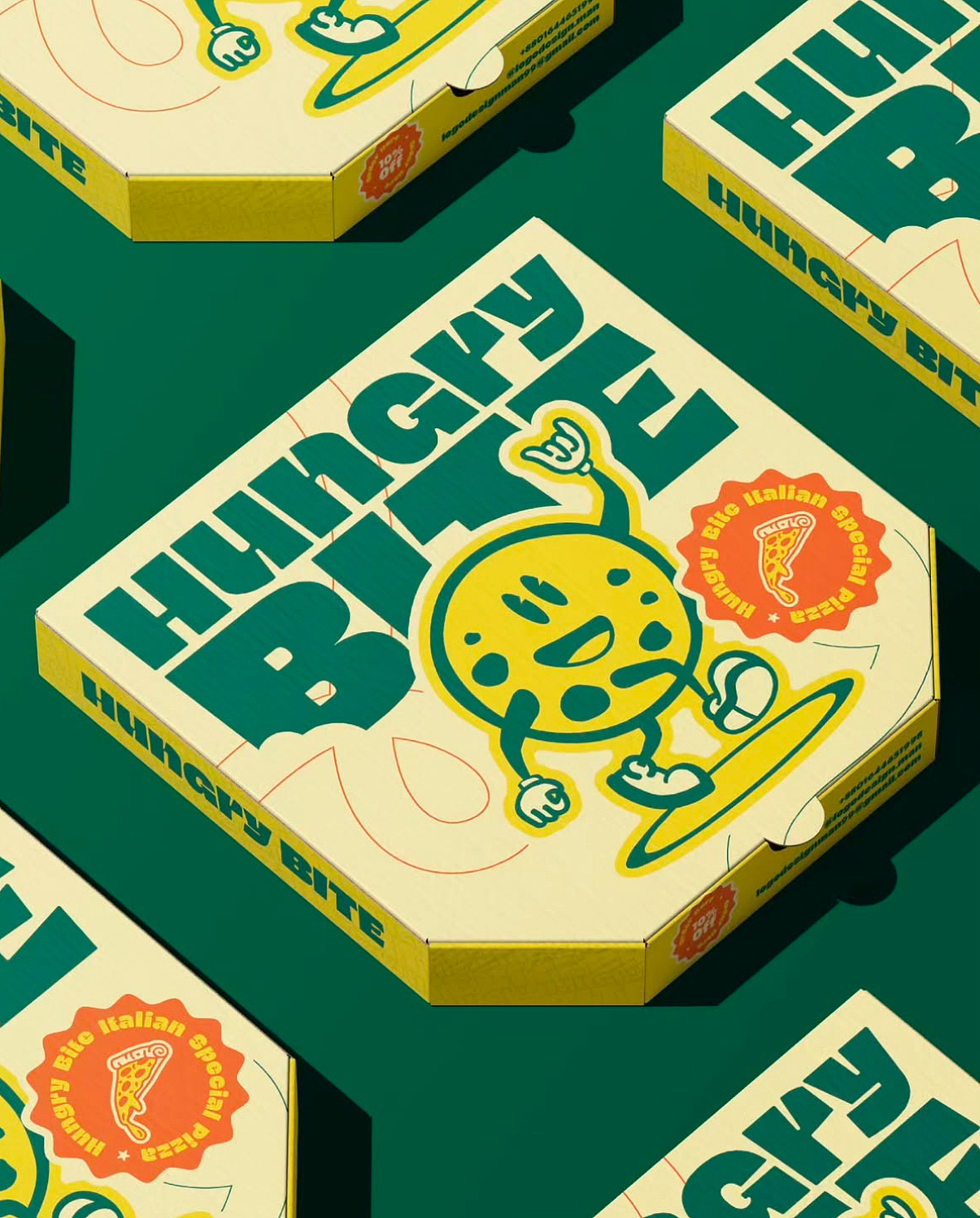 餐饮品牌设计 | —— Hungry Bite