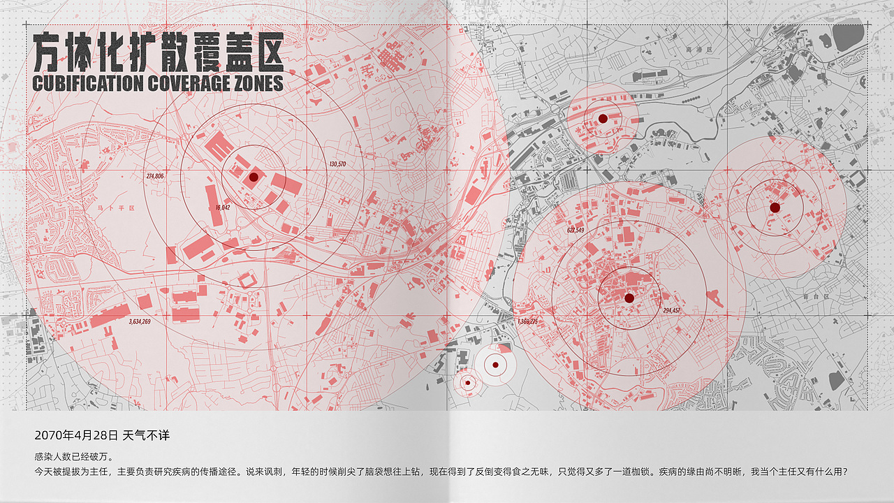 AIGC图文小说+短片《方体化》