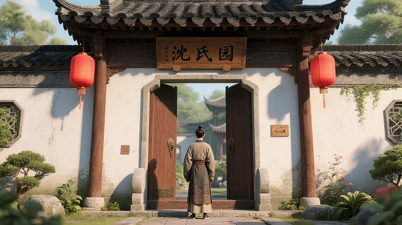 《沈园梦 锦鲤上》——AIGC张小沫(图ZMzk5MzQzMjQw) - AI作品 - 站酷设计师AIGC张小沫原创素材 - 站酷ZCOOL