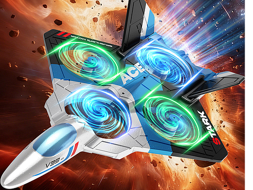 V39蓝色无人机渲染主图及A+