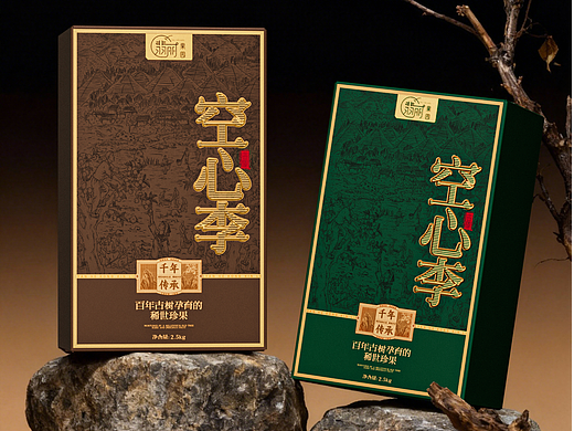 包装 水果包装 空心李包装设计