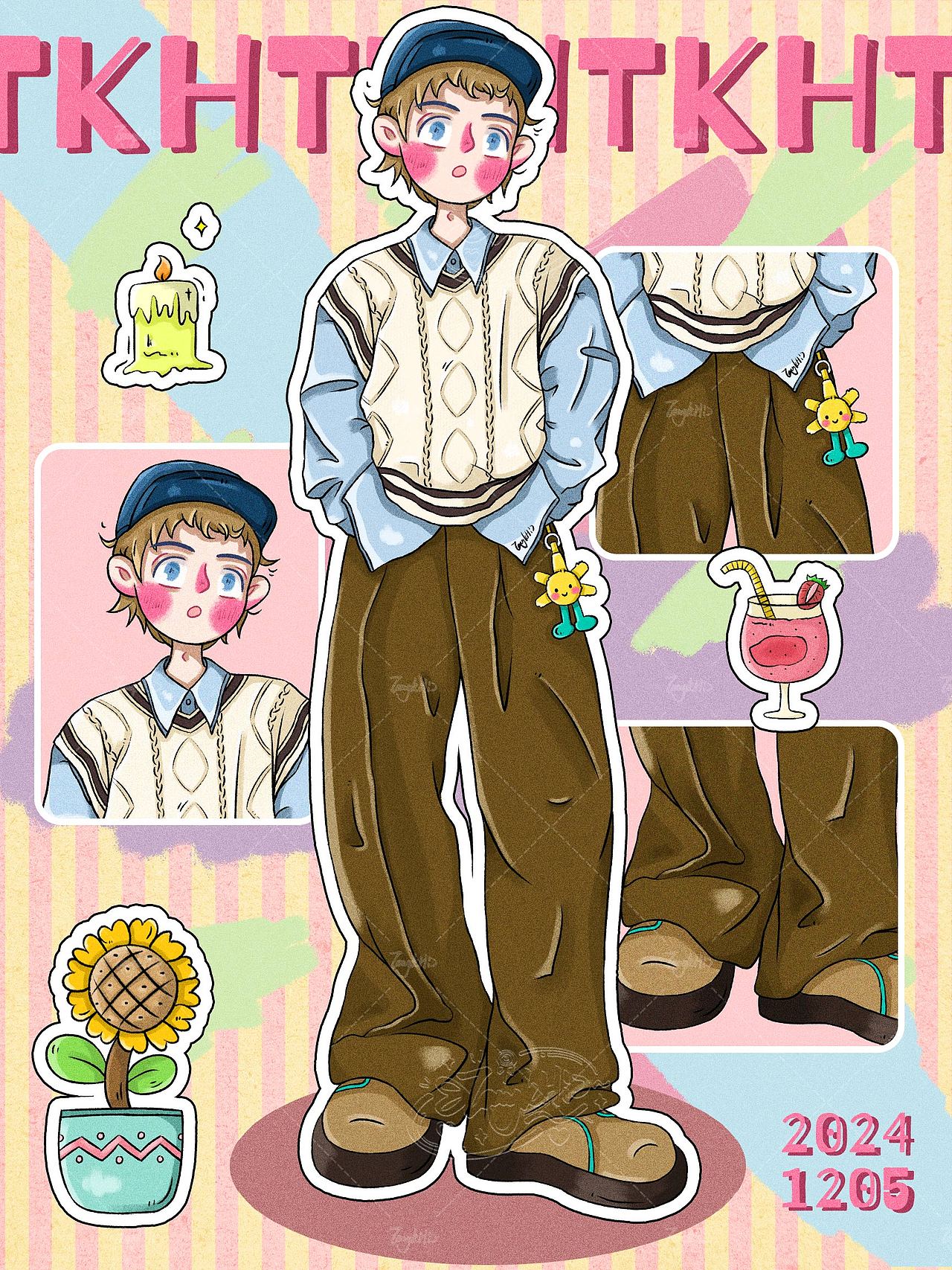 原创手绘 | 人物插画