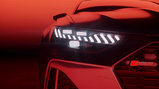 C4D 奥迪汽车动画练习