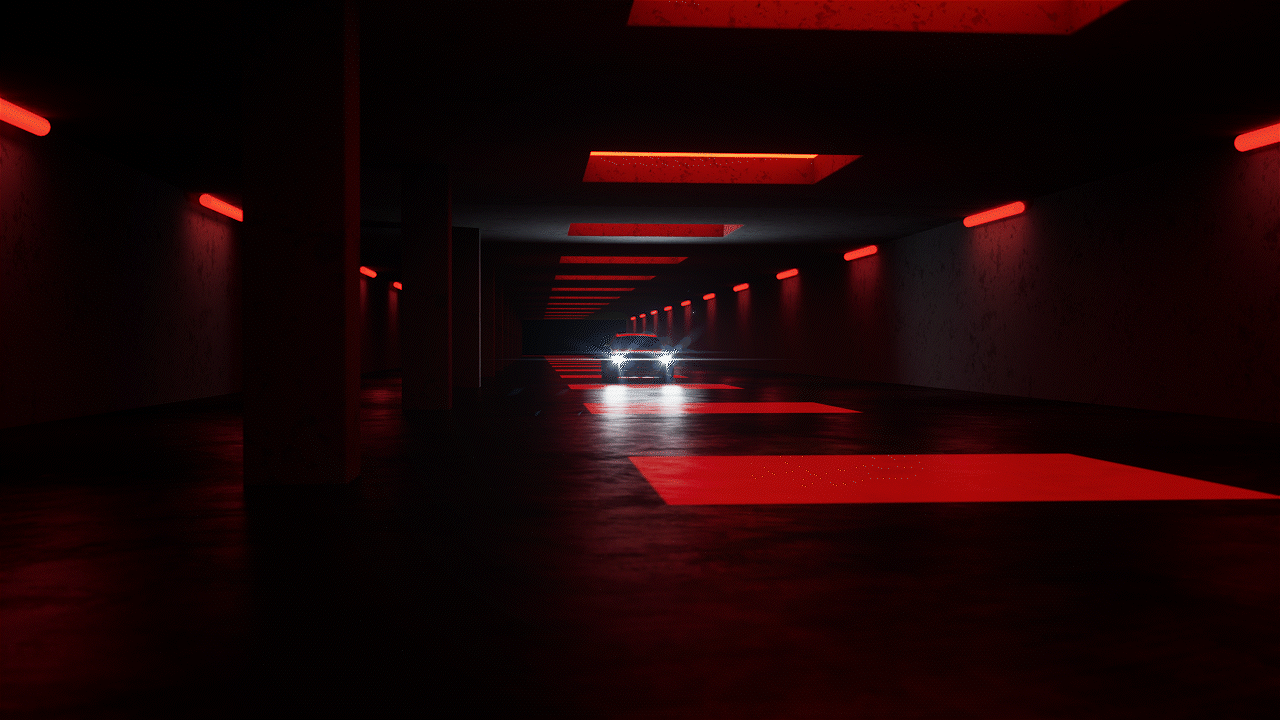 C4D 奥迪汽车动画练习