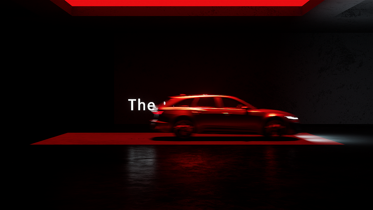 C4D 奥迪汽车动画练习