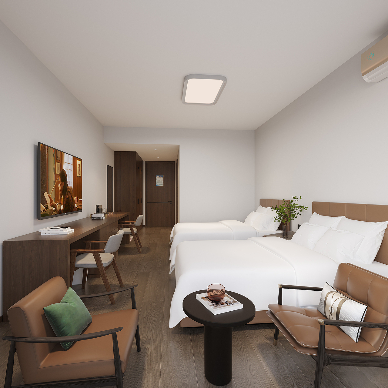 客房（图ZMzk5MzU4NDY4） - 商业空间设计 - 站酷设计师绿屋原创素材 - 站酷ZCOOL