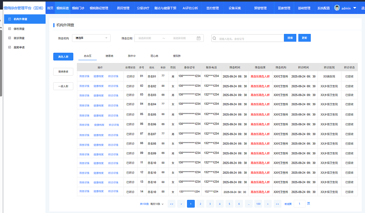 慢病一体化综合管理系统（图ZMzk5MzYwNTU2） - 其他网页 - 站酷设计师qianqianlu原创素材 - 站酷ZCOOL