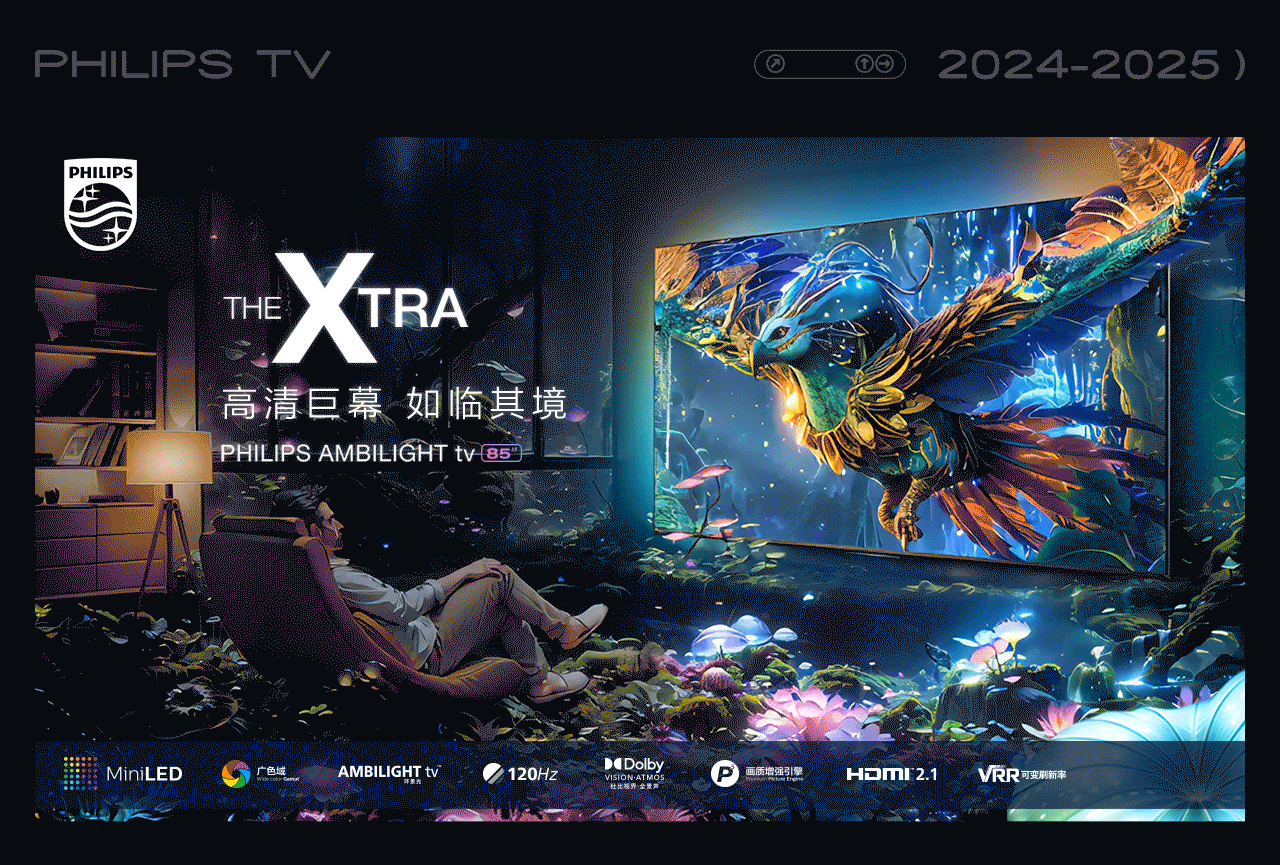 &lt;&lt;飞利浦&gt;&gt;电视机品宣视觉 年度总结