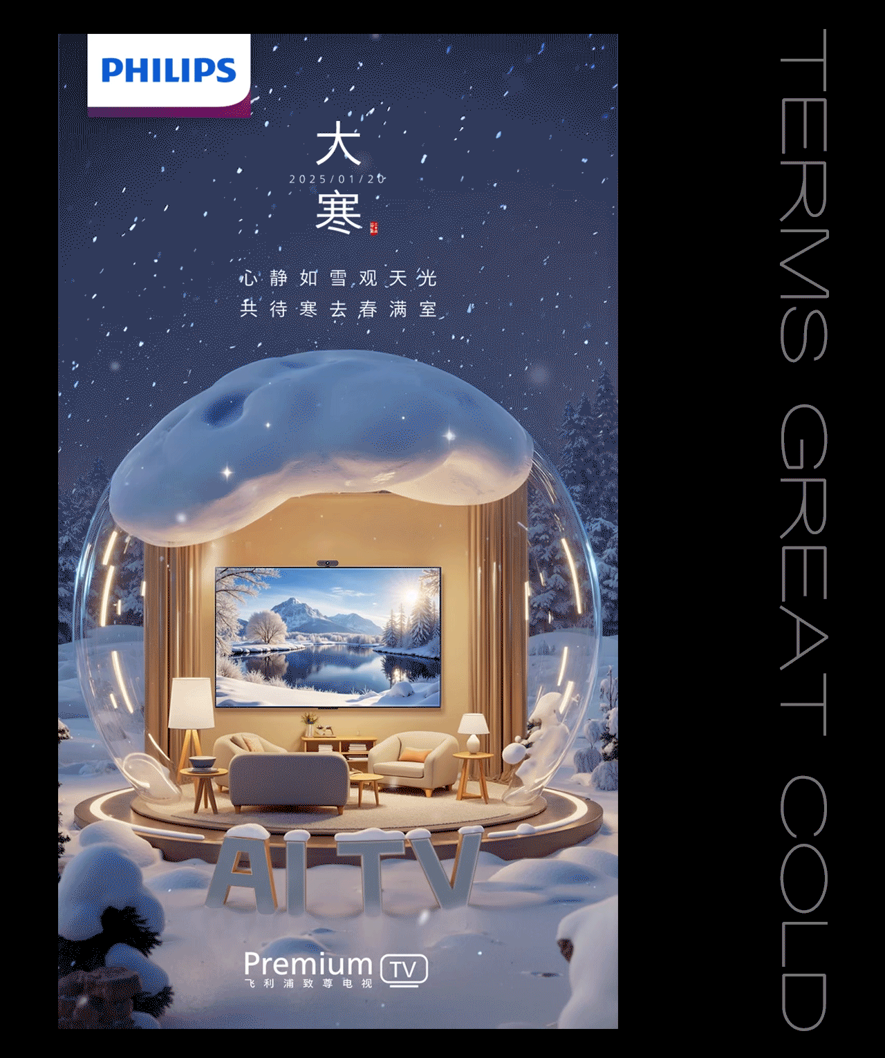 &lt;&lt;飞利浦&gt;&gt;电视机品宣视觉 年度总结