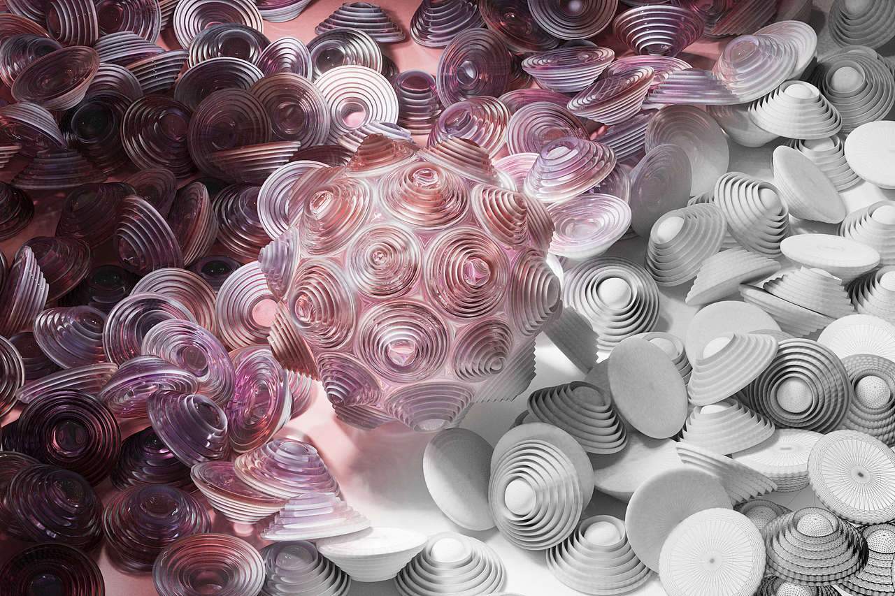 玻璃 辉光与焦散