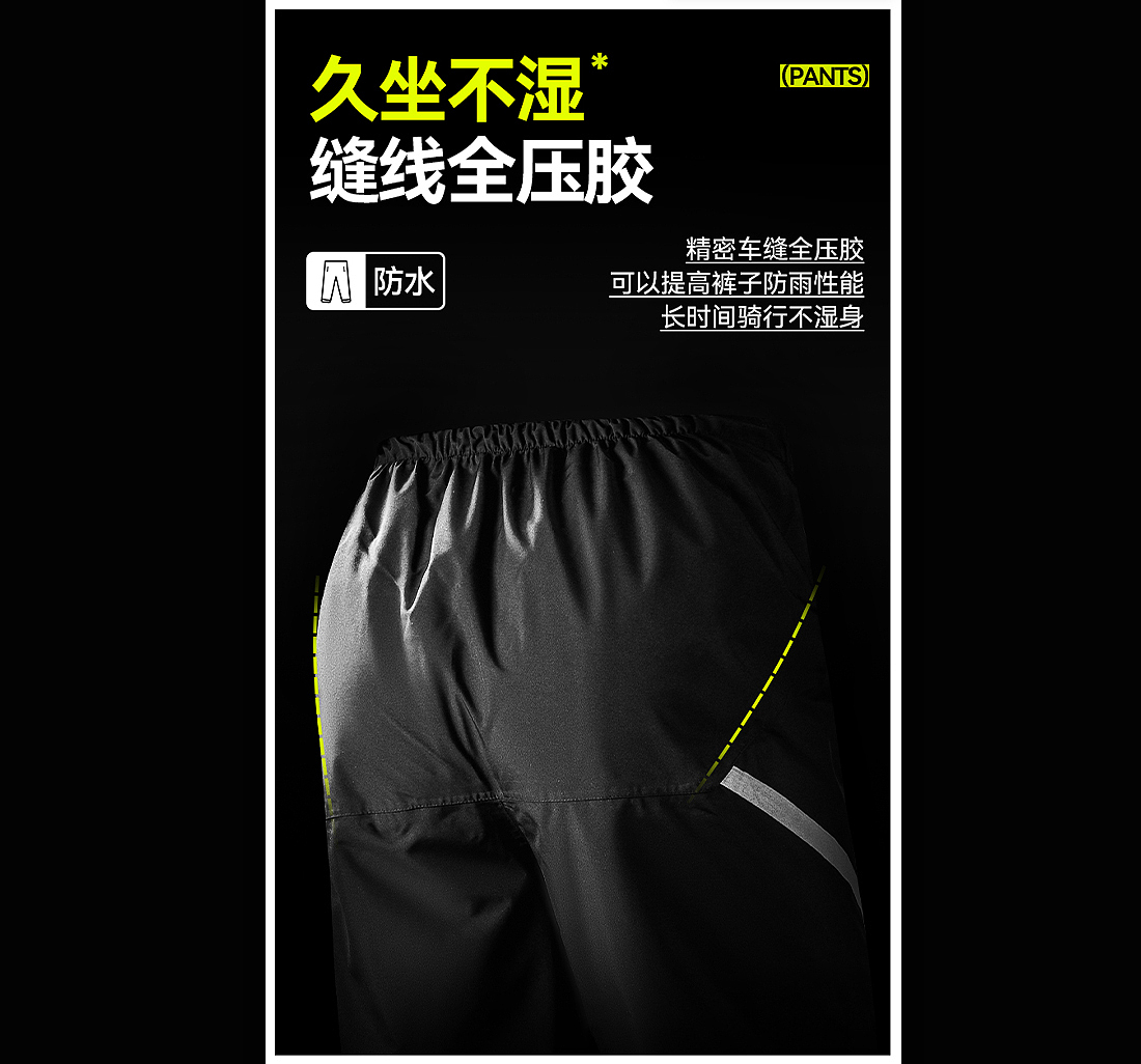 机车摩托车雨衣装备详情视觉全套