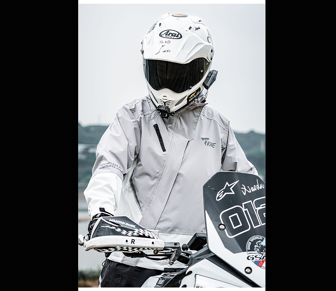 机车摩托车雨衣装备详情视觉全套