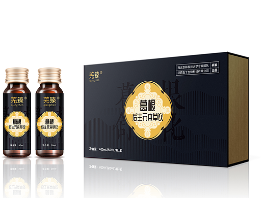 药食同源饮品-包装设计-羌臻系列