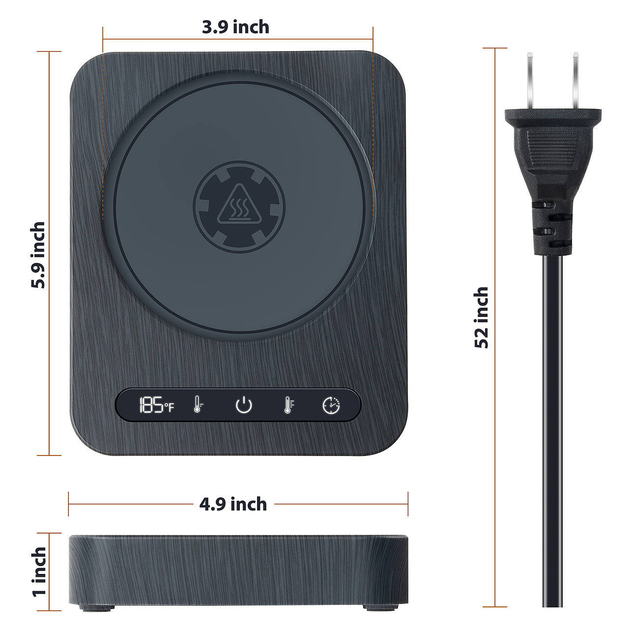 亚马逊主图及A+  咖啡架热器 鸿图摄影工作室