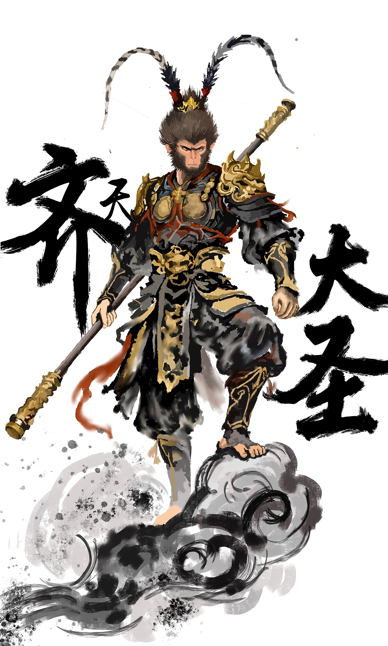 齐天大圣（图ZMzk5Mzc5NzI0） - 概念设定 - 站酷设计师暴走的可乐原创素材 - 站酷ZCOOL