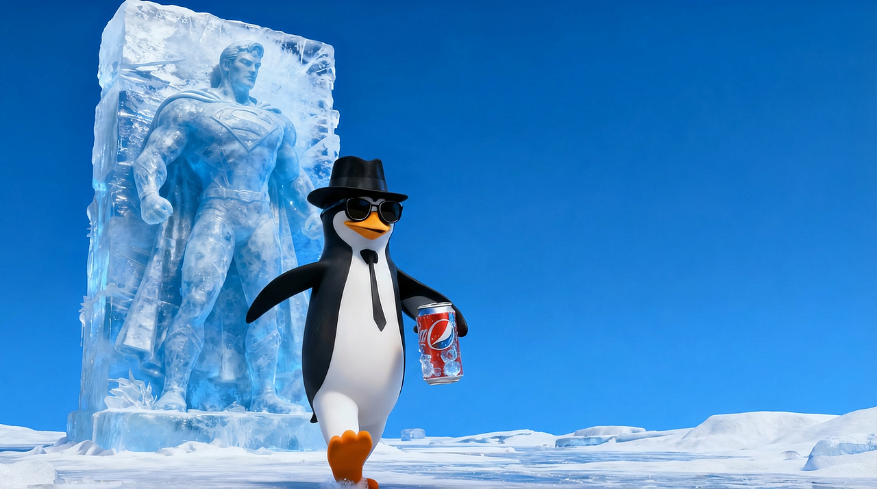 企鹅KO了漫威超英