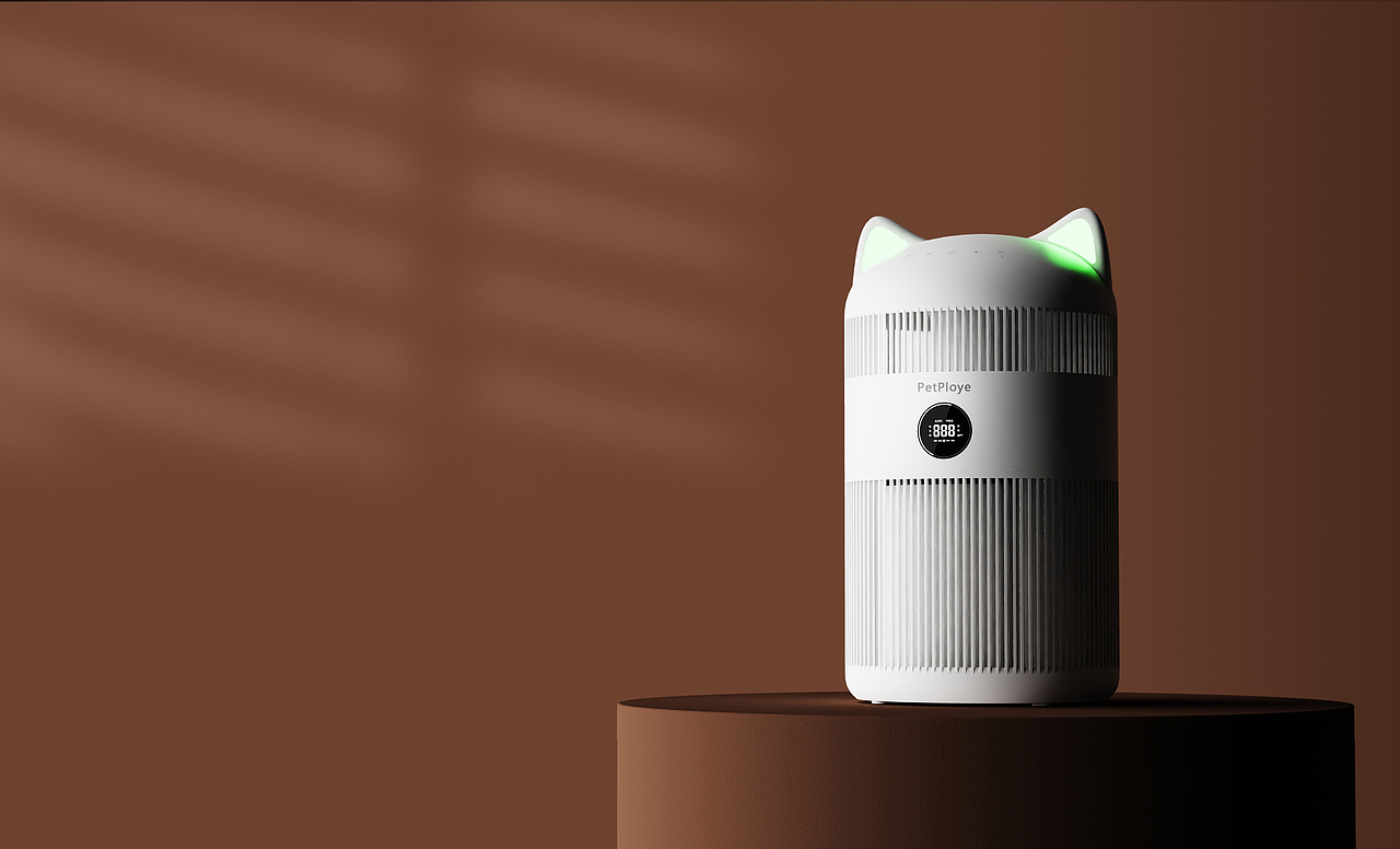 宠物空气净化器（图ZMzk5MzgxMDUy） - 电子产品 - 站酷设计师绿豆队长原创素材 - 站酷ZCOOL