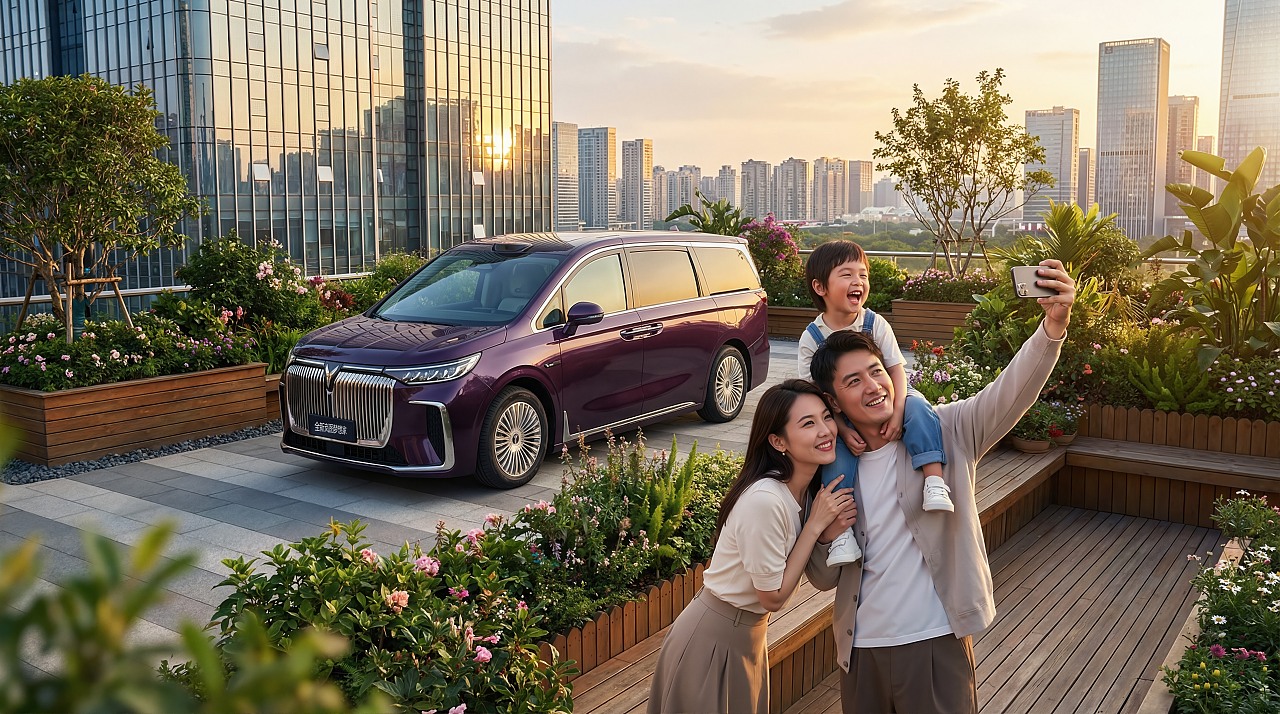 全新岚图梦想家 KV 海报｜New VOYAH Dreamer