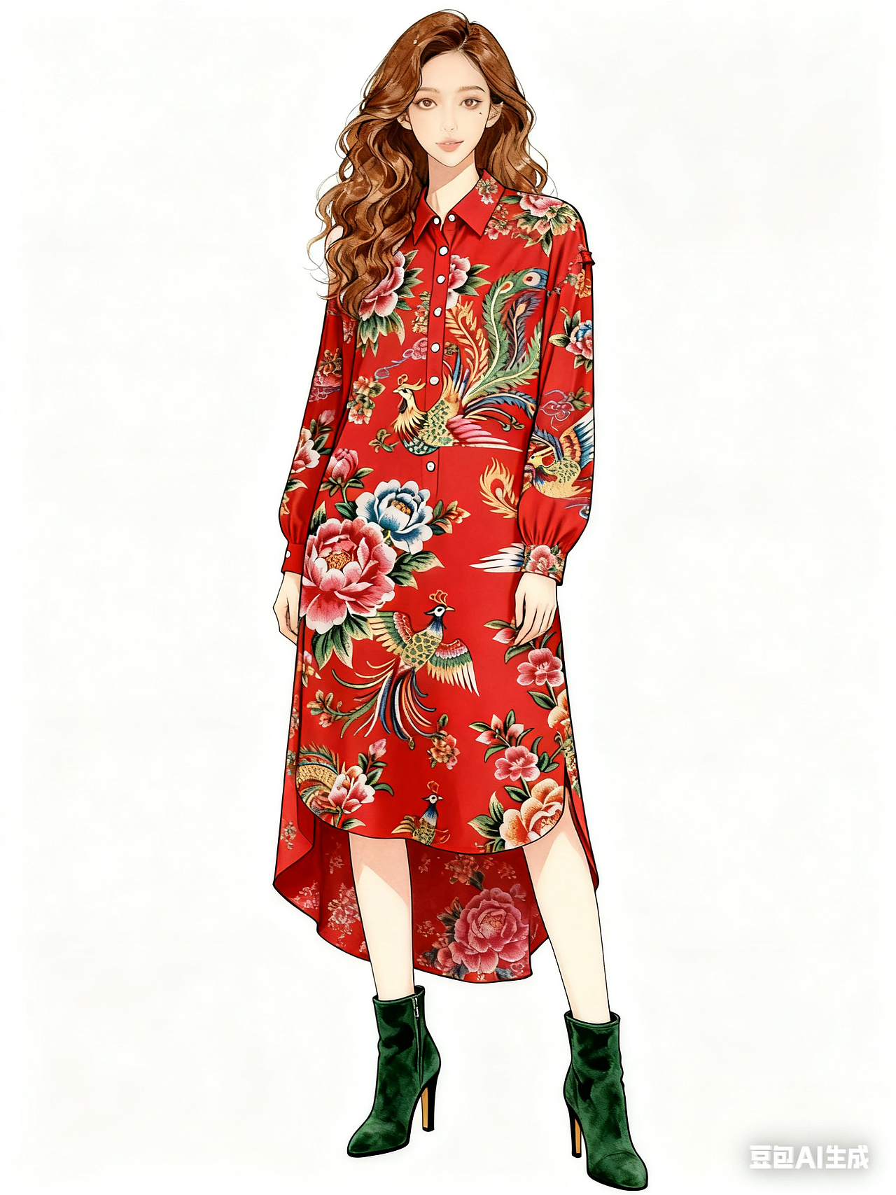 《东北大花系列设计》（图ZMzk5MzgxNTk2） - 其他服装 - 站酷设计师穿悦原创素材 - 站酷ZCOOL