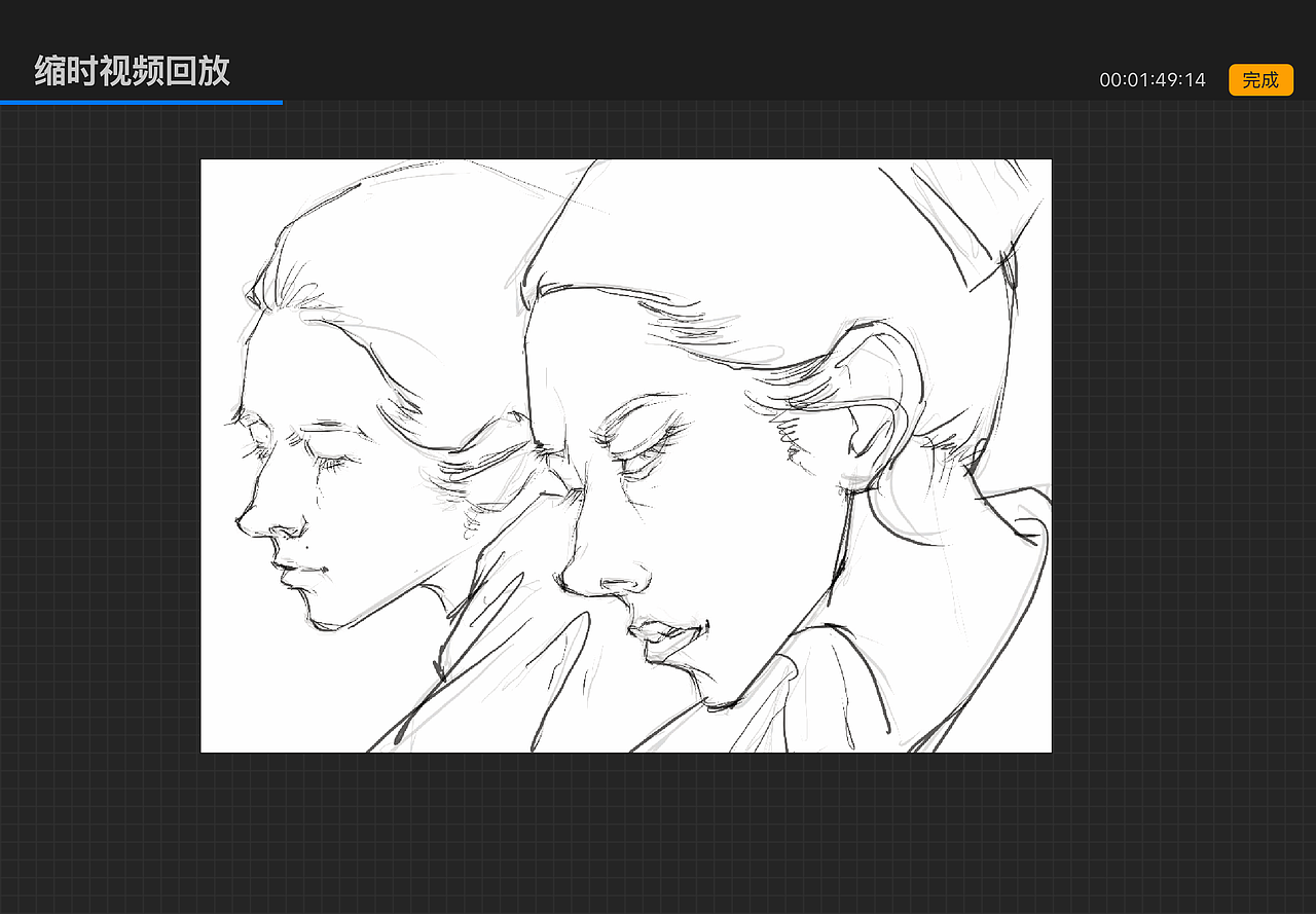 垂眸思万绪，静中分颜色