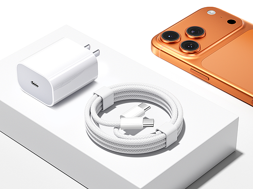 充电头 数据线 渲染