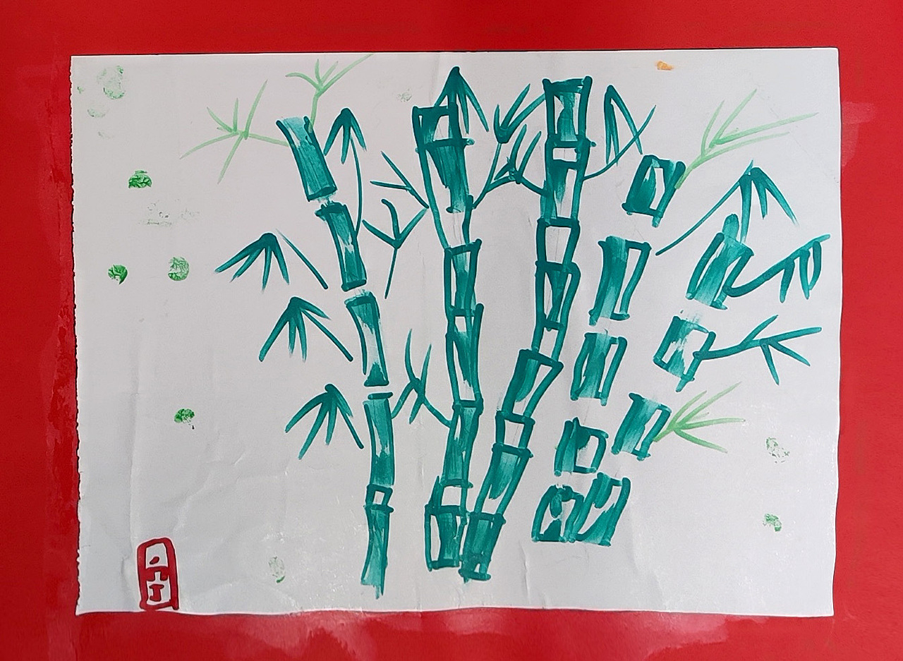 竹报平安  作者：蔡佳宁