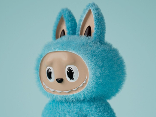 毛绒ip建模渲染