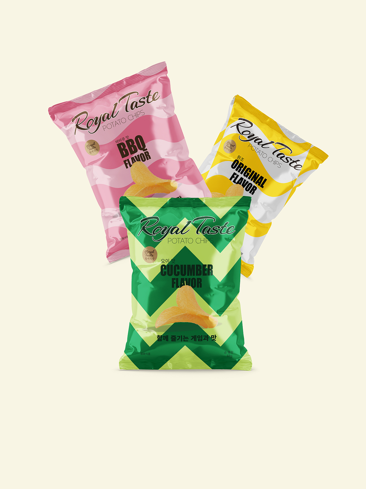 三款原创薯片包装设计案例 