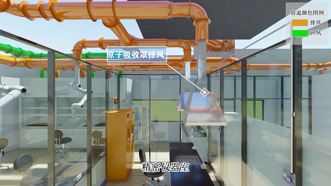 中储粮盘锦港实验室BIM漫游