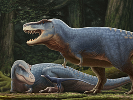 霸王龙复原图《地狱溪之王》