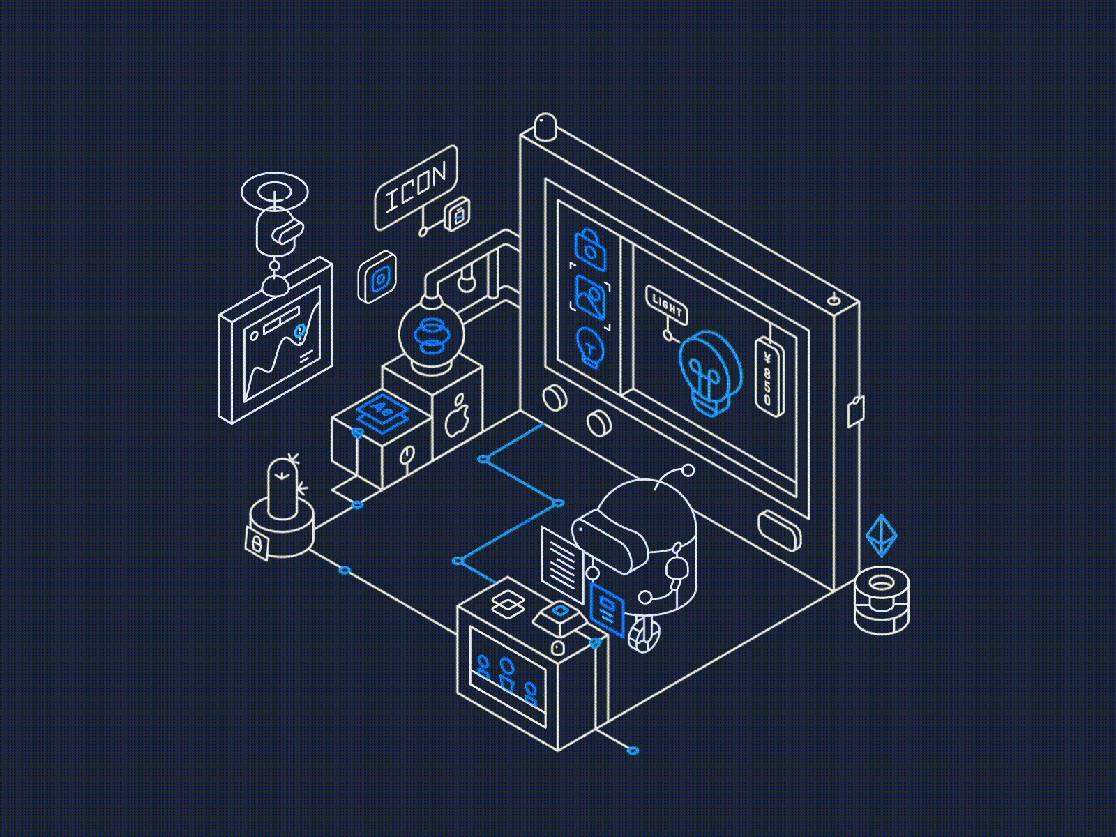 视觉插画作品集