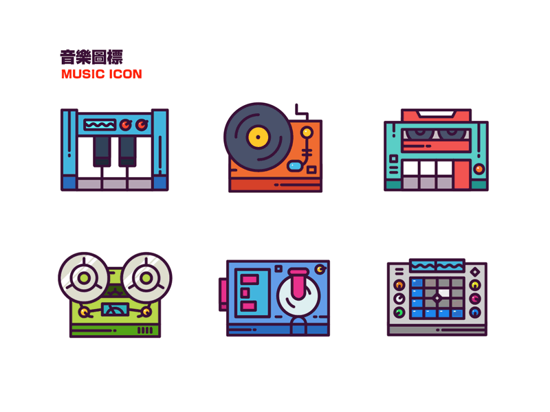 视觉插画作品集