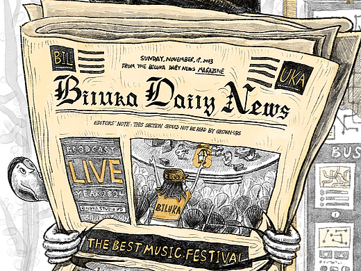 原创IP-Biluka家族系列插画