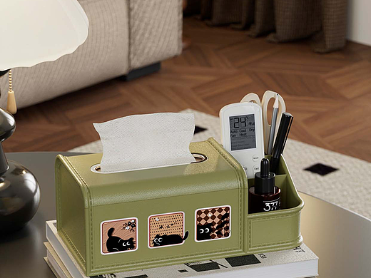 纸巾盒丨家居丨3D丨C4D产品渲染 ✖