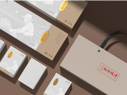 原创_盘锦大米礼盒包装设计
