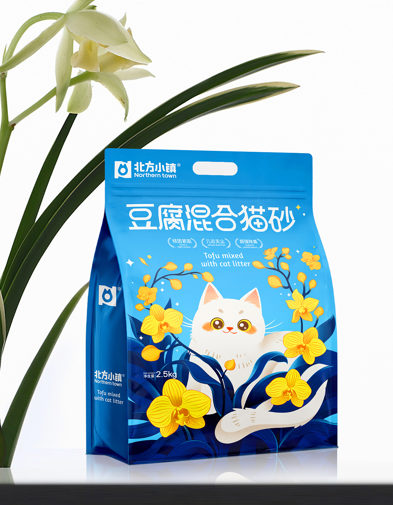 猫砂包装 猫砂包装设计 宠物包装 宠物品牌设计 宠物vi