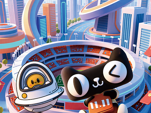 阿尔法蛋双十一#ai绘画视频 #视频创意 #创意灵感作品 
